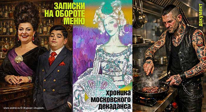 Записки на обороте меню